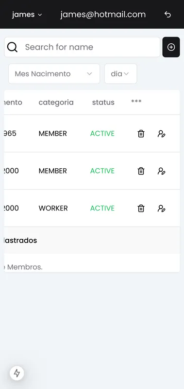 Mini App de controlde membros de uma Igreja - 6